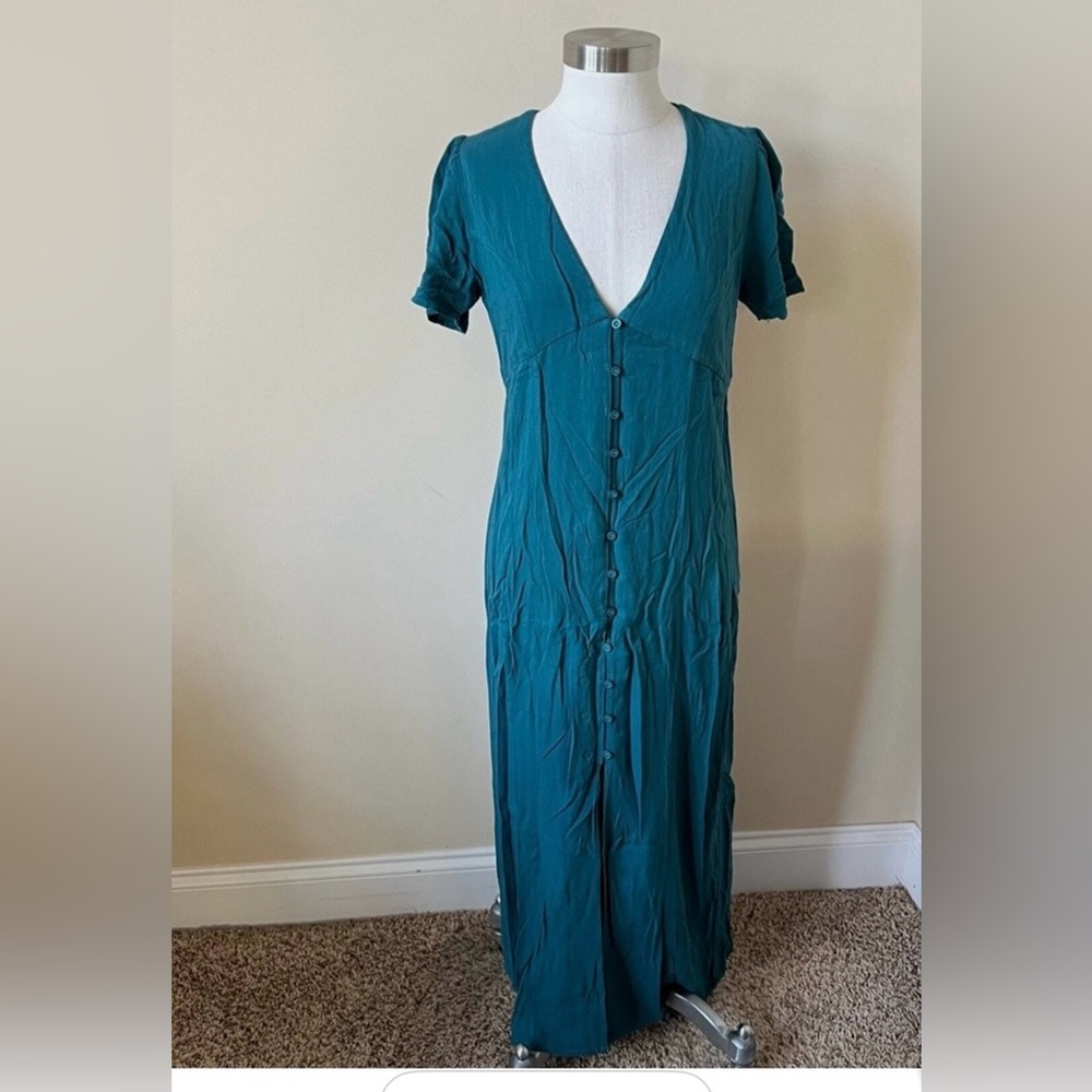 NWT Monrow Maxi Slit Dress! Size XS